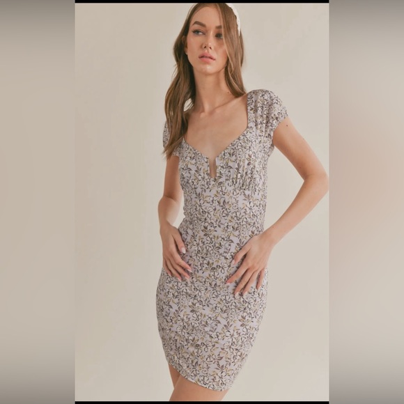 Sage Dresses & Skirts - ✨2XHP✨Sage the Label Corsica Hi Stretch Trim Detail Mini Dress- Mult.Sizes